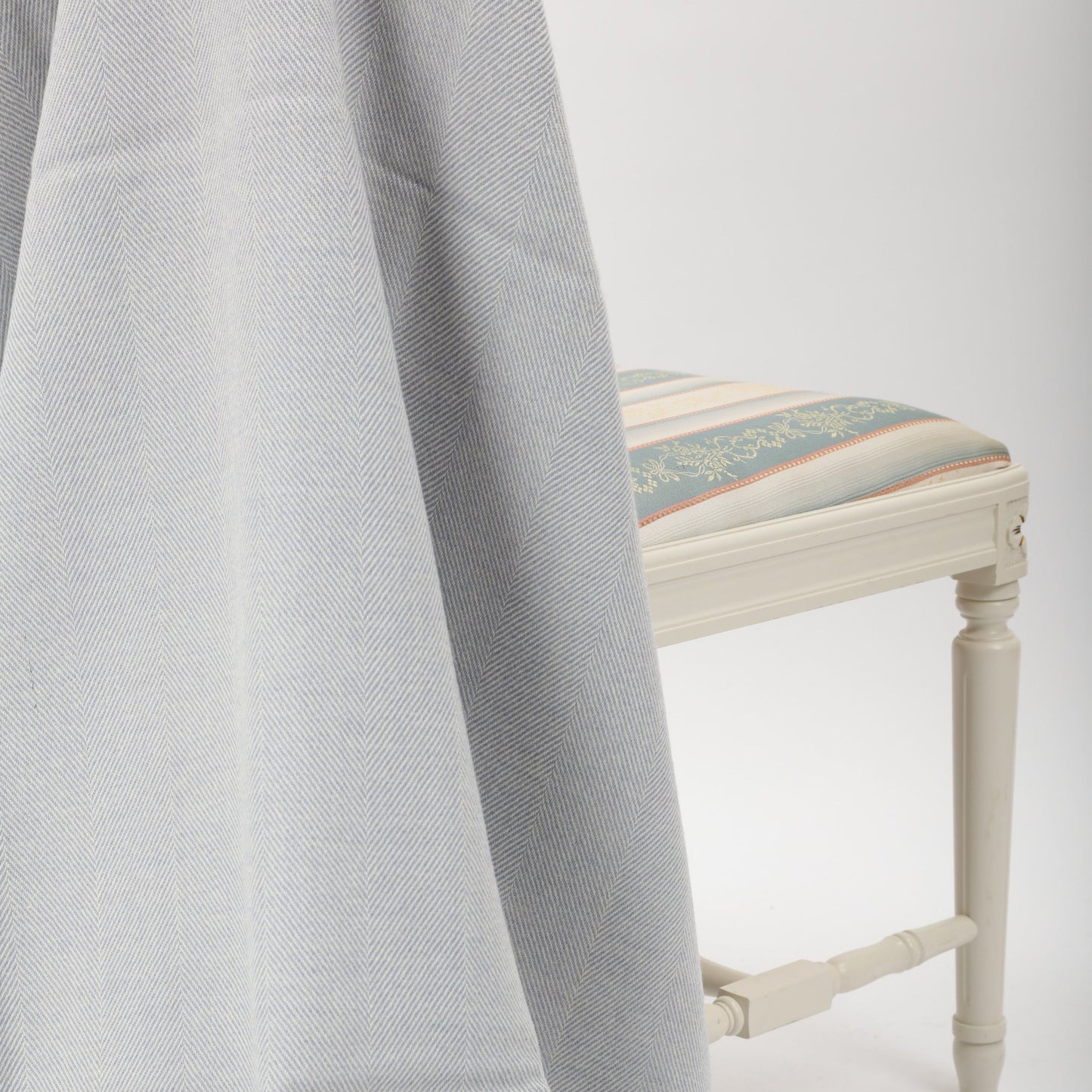 Merino Lambswool Blanket - Pale Blue