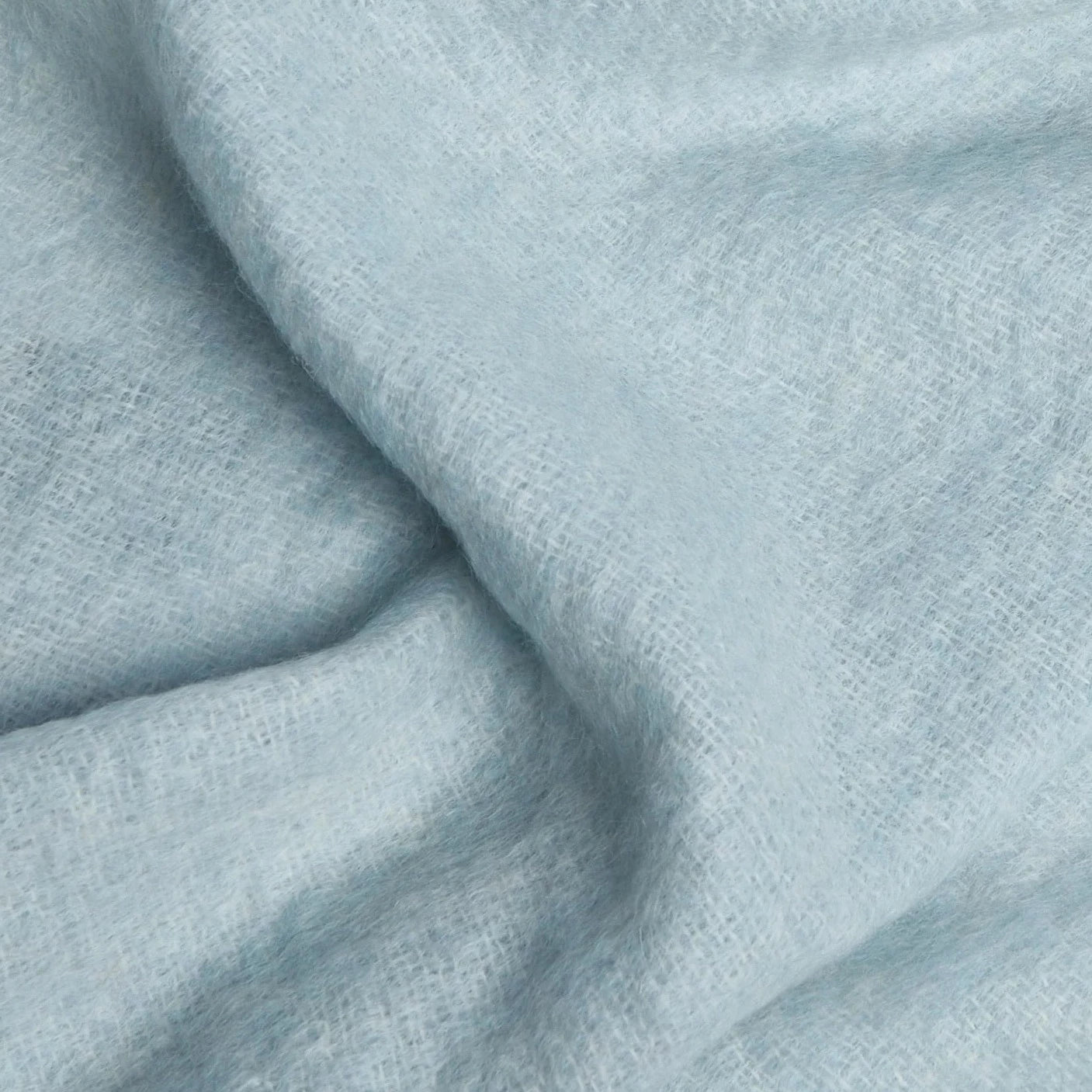 Mohair Throw - Sea Mist